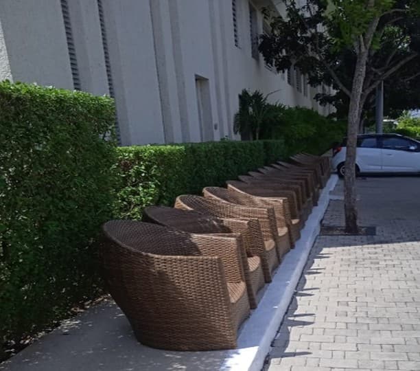 Sillas de ratán para exterior
